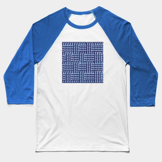 Vertical horizontal lines Baseball T-Shirt by dddesign